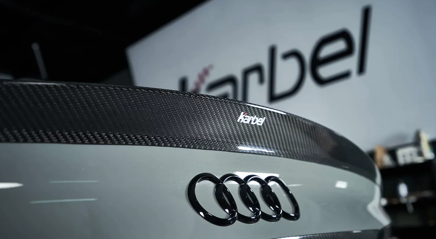 KARBEL - AUDI RS5 / S5 / A5 (B9/ B9.5) DRY CARBON REAR SPOILER KARBEL