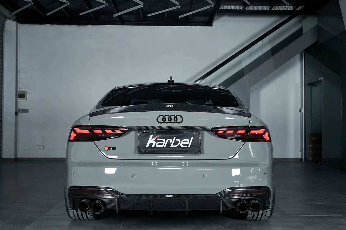 KARBEL - AUDI RS5 / S5 / A5 (B9/ B9.5) DRY CARBON REAR SPOILER KARBEL