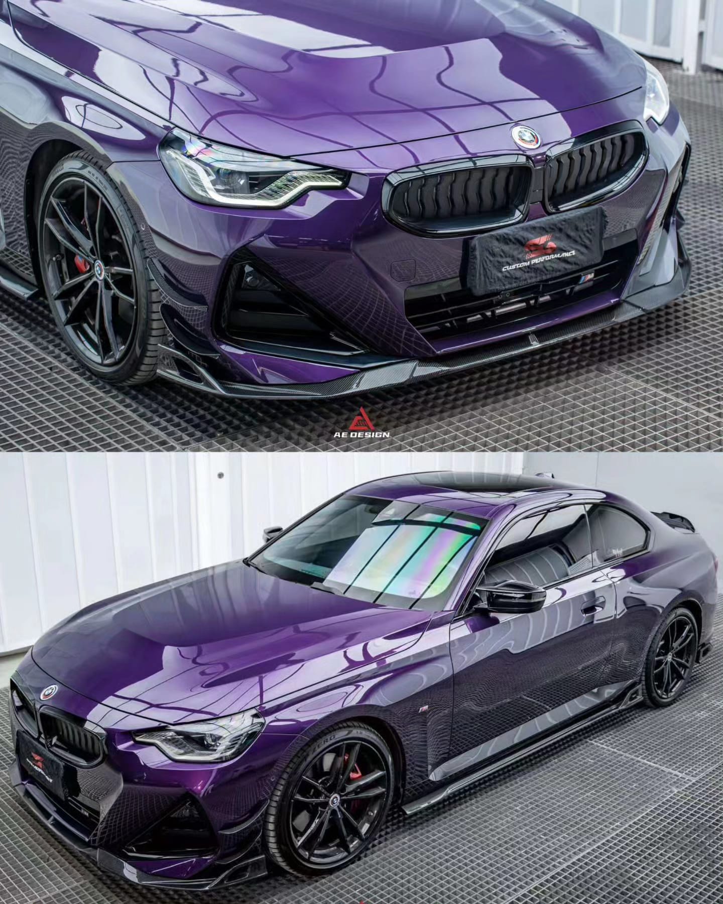 AE DESIGN - BMW 2 SERIES G42 M240I CARBON FIBRE FULL BODY KIT