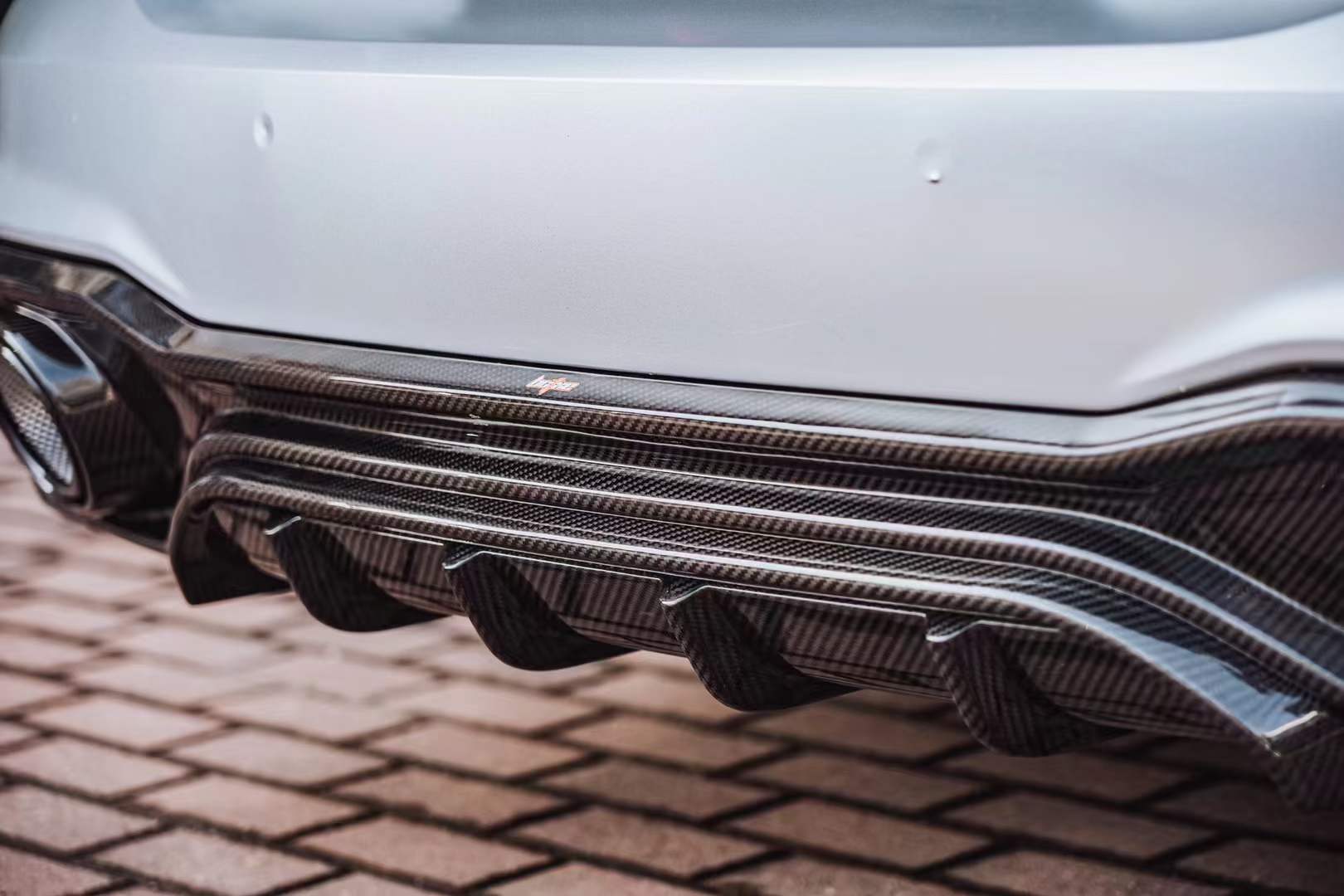 AERO CARBON - AUDI A7 / S7 C8 2018+ CARBON FIBRE REAR DIFFUSER BX STYLE - Aero Carbon UK