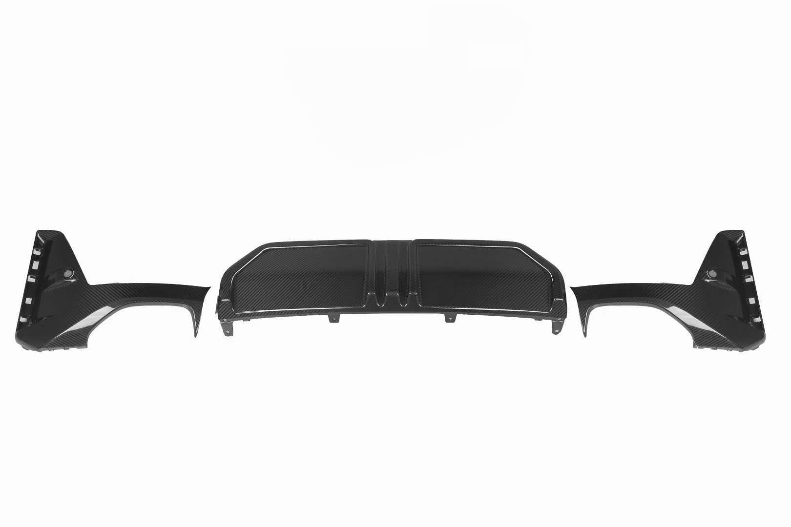 AERO CARBON - BMW 3 SERIES G20 LCI 22+ CARBON FIBRE M PERFORMANCE STYLE REAR DIFFUSER - Aero Carbon UK