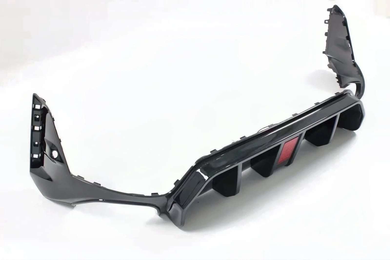 AERO CARBON - BMW 3 SERIES G20 LED LCI REAR DIFFUSER ( ABS GLOSS BLACK ) - Aero Carbon UK