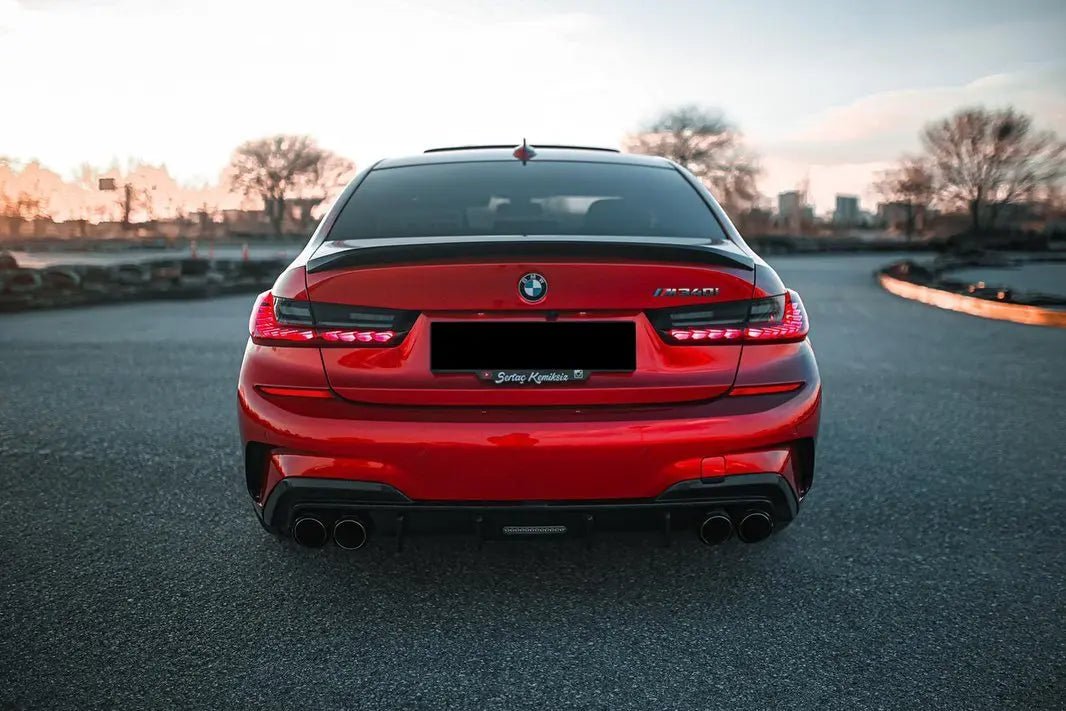 AERO CARBON - BMW 3 SERIES G20 TK STYLE CARBON REAR DIFFUSER Aero Carbon UK