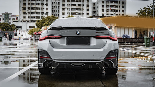 AERO CARBON - BMW 4 SERIES GRAN COUPE G26 DRY CARBON REAR DIFFUSER CX STYLE - Aero Carbon UK