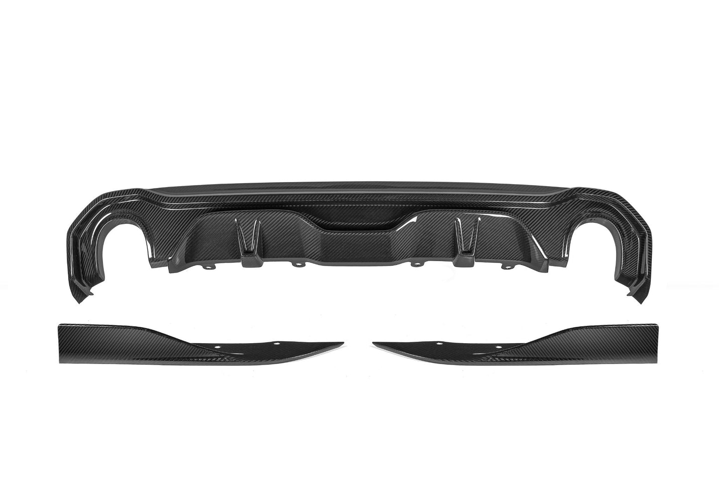 AERO CARBON - BMW 4 SERIES GRAN COUPE G26 DRY CARBON REAR DIFFUSER CX STYLE - Aero Carbon UK