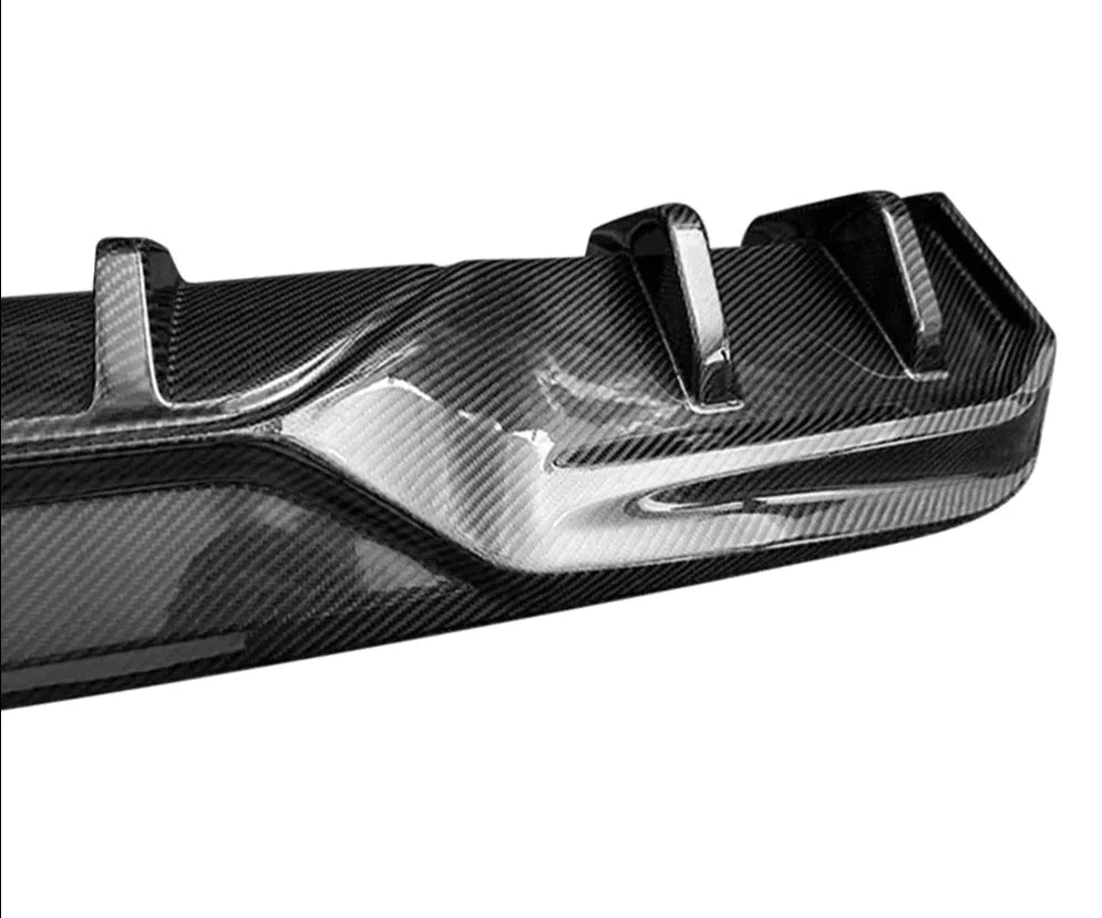 AERO CARBON - BMW 4 SERIES I4 G26 DRY CARBON FIBRE REAR DIFFUSER CX STYLE - Aero Carbon UK