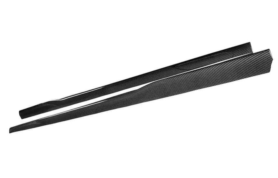 AERO CARBON - BMW 4 SERIES I4 G26 DRY CARBON FIBRE SIDE SKIRTS CX STYLE - Aero Carbon UK