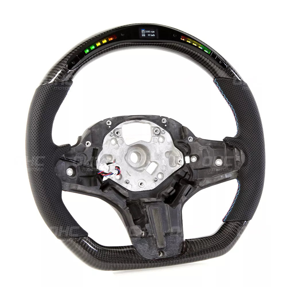 AERO CARBON - BMW G SERIES LED CARBON STEERING WHEEL Aero Carbon UK