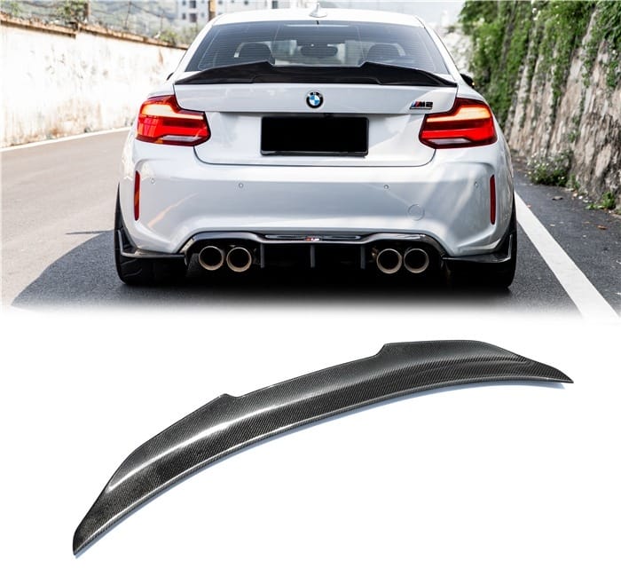 AERO CARBON - BMW M2 F87 / 2 SERIES F22 REAR CARBON SPOILER PSM STYLE AERO CARBON