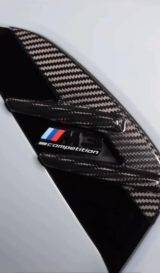 AERO CARBON - BMW M3 G80 /M4 G82 M PERFORMANCE STYLE CARBON FIBRE FENDER TRIMS - Aero Carbon UK