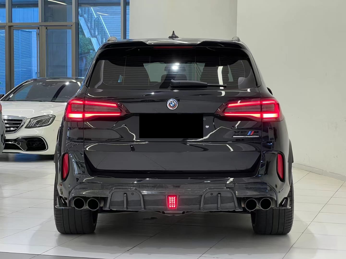 AERO CARBON - BMW X5M F95 REAR CARBON DIFFUSER MH STYLE - Aero Carbon UK