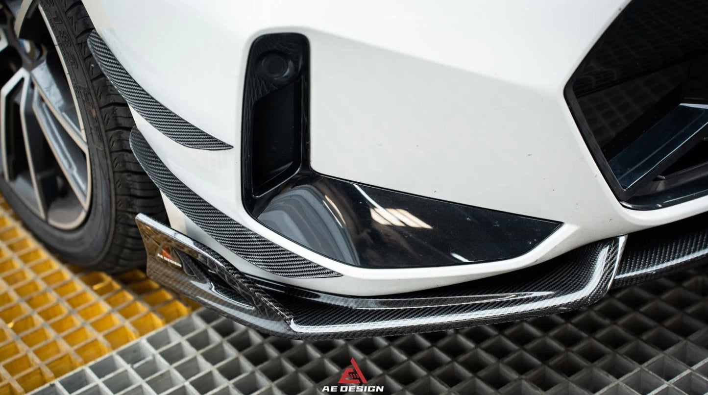 AERO DESIGN - BMW 3 SERIES G20 LCI CARBON FIBRE CANARDS - Aero Carbon UK