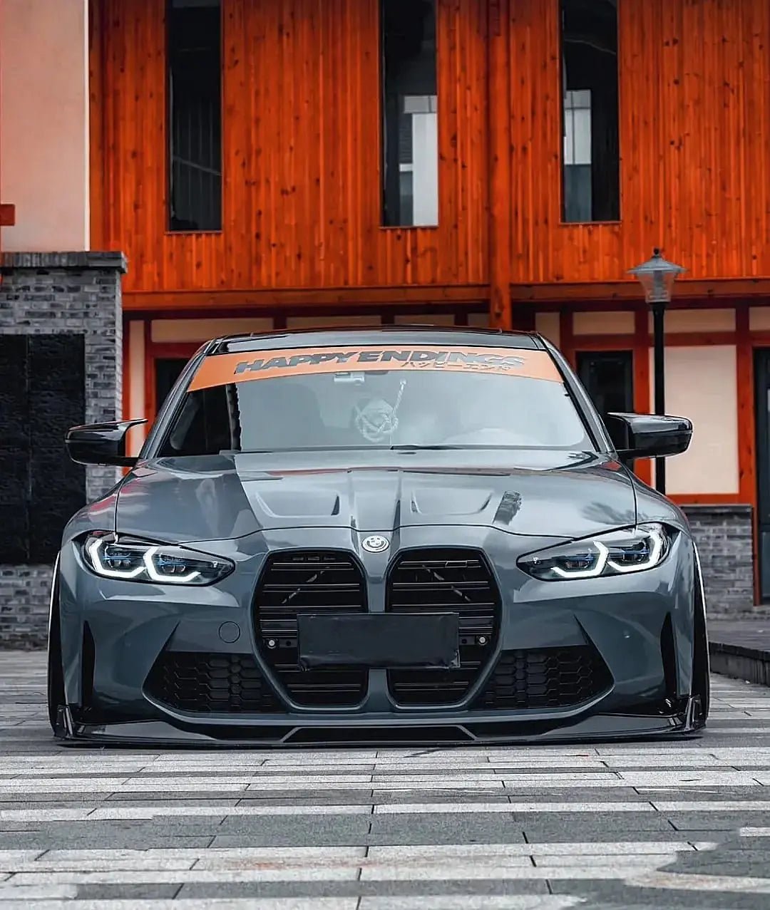 AERO DESIGN - BMW M3 G80 / M4 G82 CARBON FIBRE FRONT LIP AERO CARBON