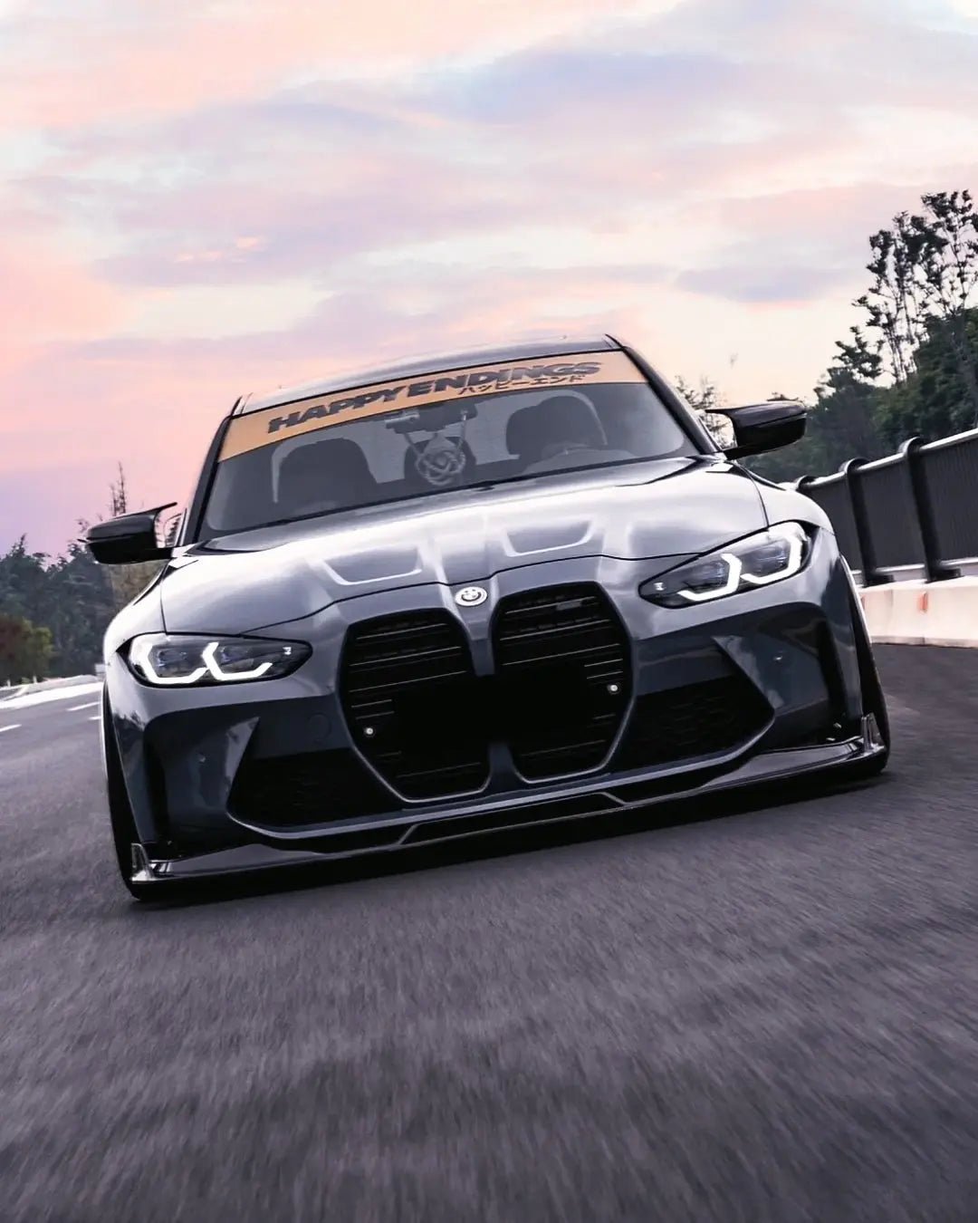 AERO DESIGN - BMW M3 G80 / M4 G82 CARBON FIBRE FRONT LIP AERO CARBON