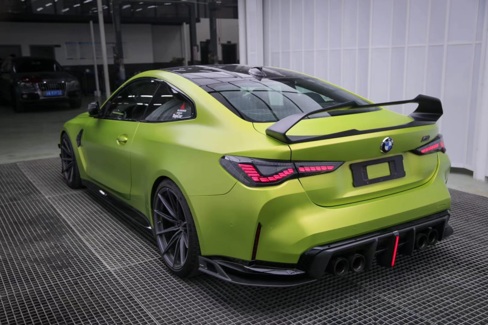 AERO DESIGN -  BMW M4 G82 AE1 REAR CARBON WING SPOILER AERO CARBON