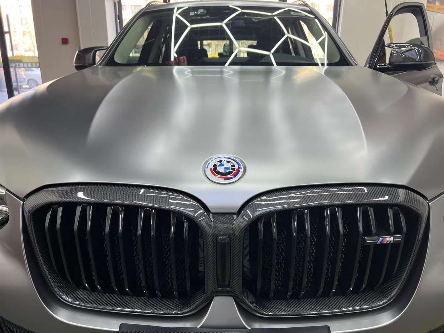 AERO DESIGN - BMW X3M F97 LCI / X4M F98 LCI FRONT CARBON GRILL - Aero Carbon UK