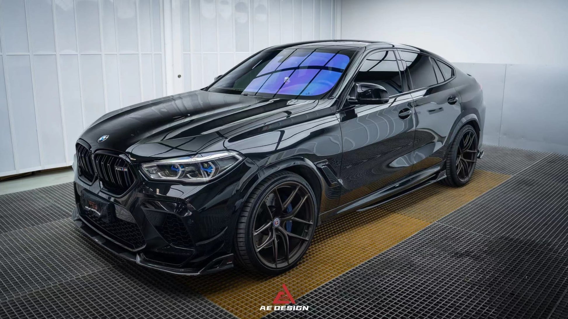 AERO DESIGN - BMW X6M F96 CARBON FIBRE SIDE SKIRTS - Aero Carbon UK