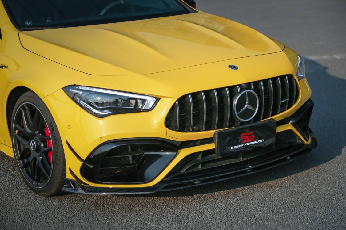 AERO DESIGN - MERCEDES W118 CLA 35 / CLA 45 CARBON FRONT LIP AERO CARBON