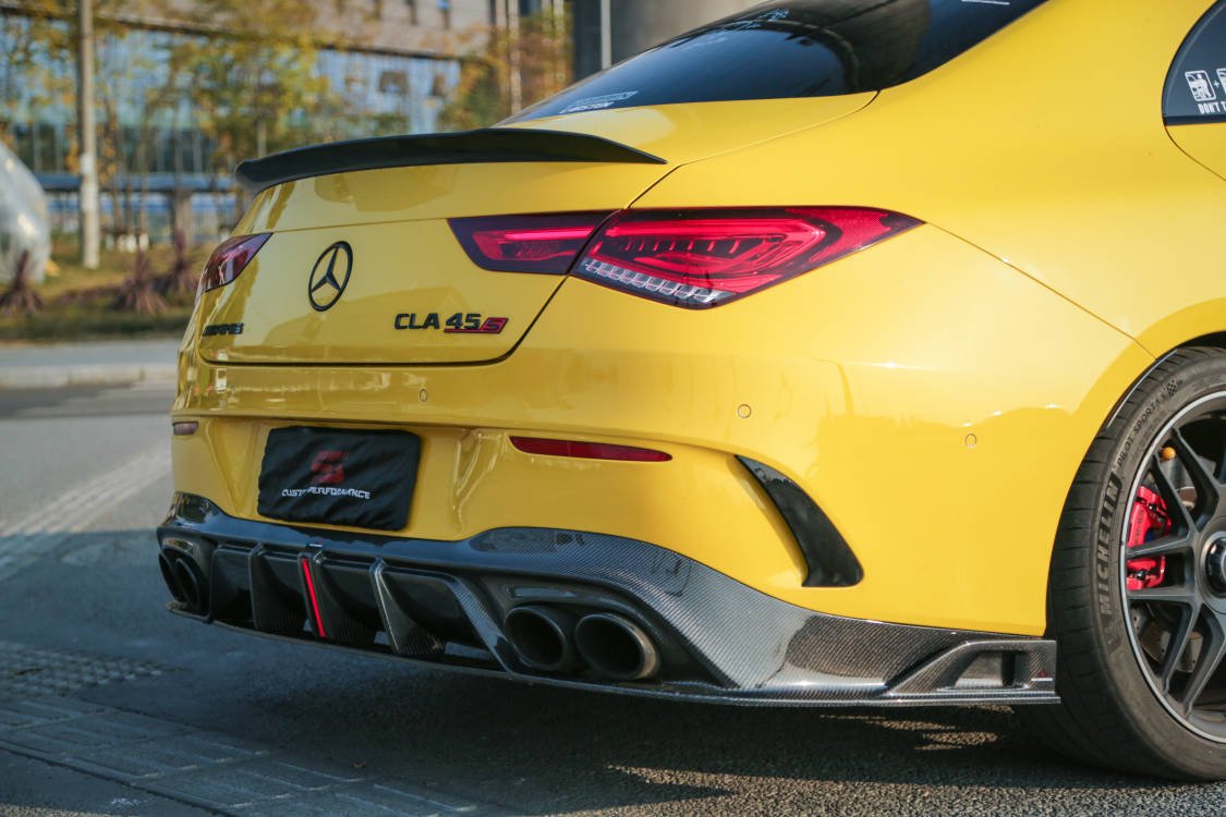 AERO DESIGN - MERCEDES W118 CLA 35 / CLA 45 CARBON REAR DIFFUSER AERO CARBON