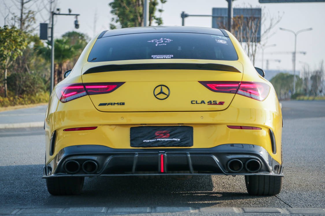 AERO DESIGN - MERCEDES W118 CLA 35 / CLA 45 CARBON REAR DIFFUSER AERO CARBON