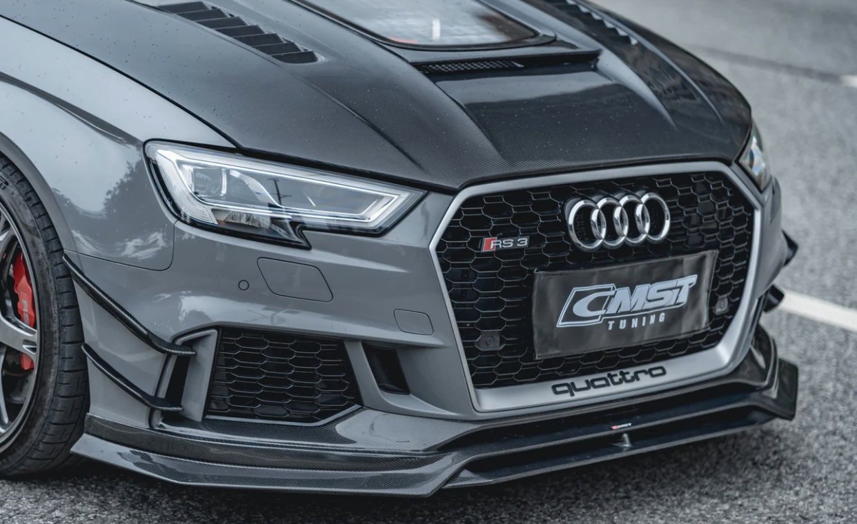 CMST - AUDI RS3 8V CARBON FIBRE FRONT CANNARDS - Aero Carbon UK