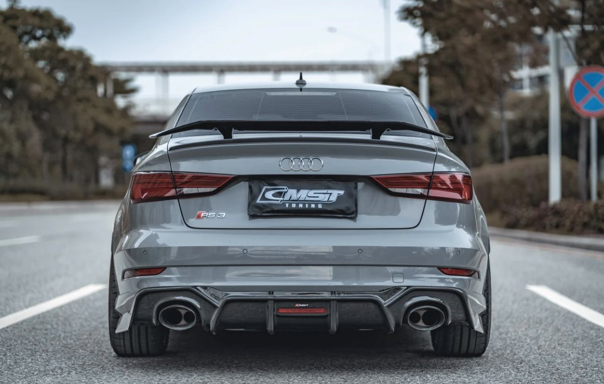 CMST - AUDI RS3 / S3 / A3 8V CARBON FIBRE SPOILER - Aero Carbon UK