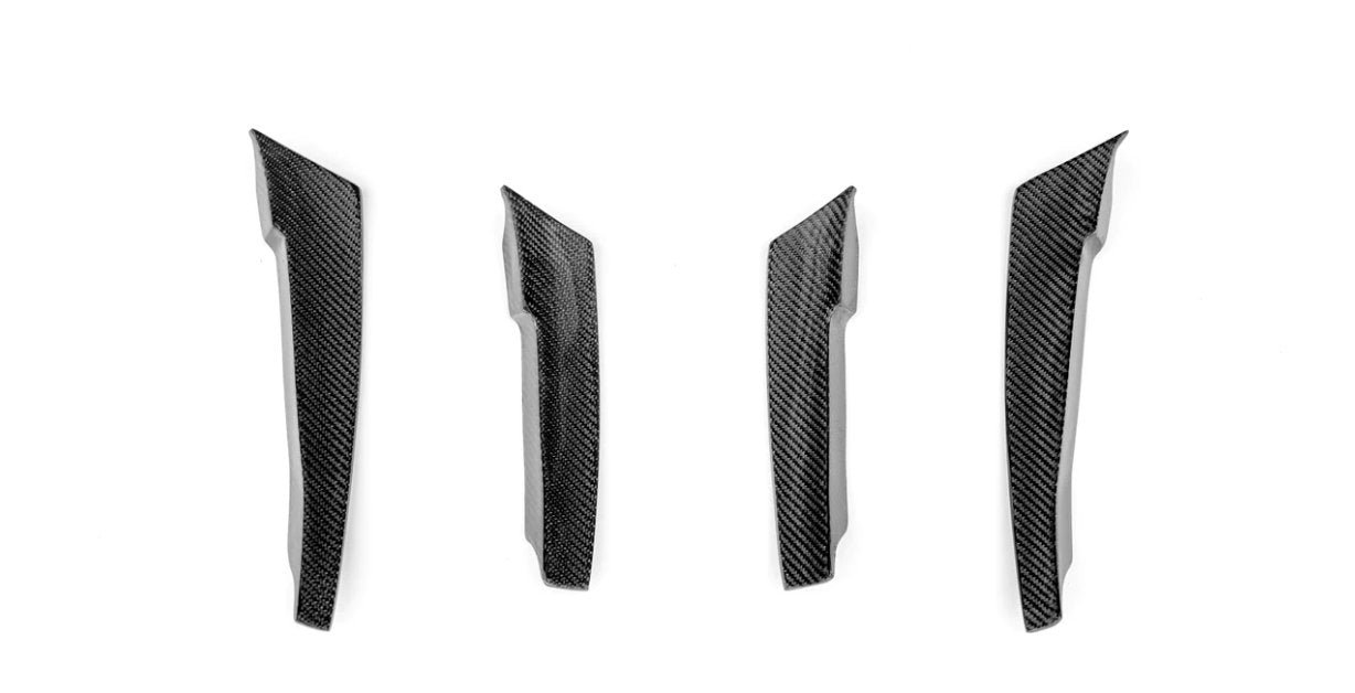 CMST - AUDI RS3 S3 A3 8Y CARBON FIBRE FRONT CANARDS - Aero Carbon UK