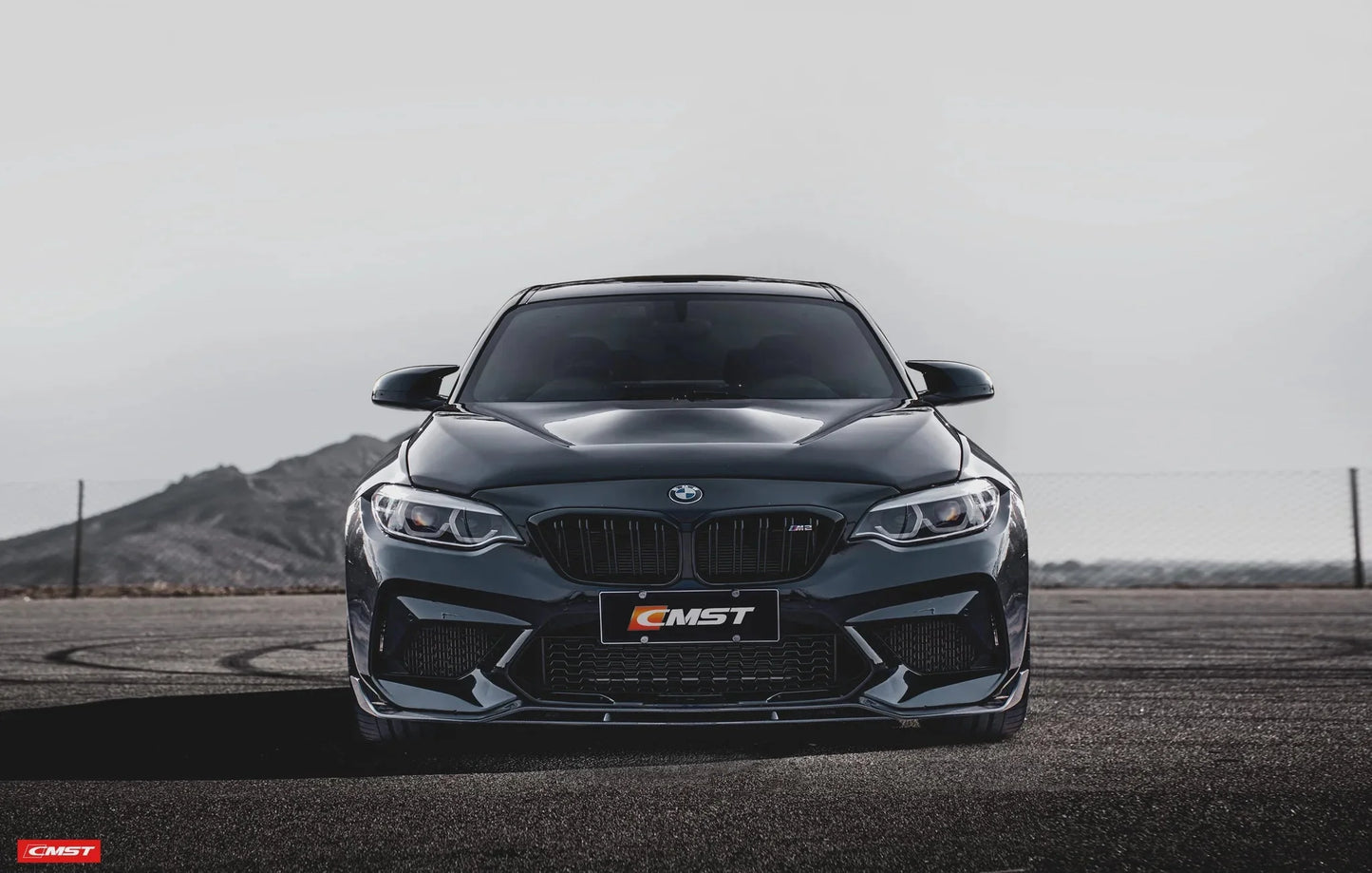 CMST - BMW M2 / M2C F87 CARBON FIBRE FRONT LIP - Aero Carbon UK