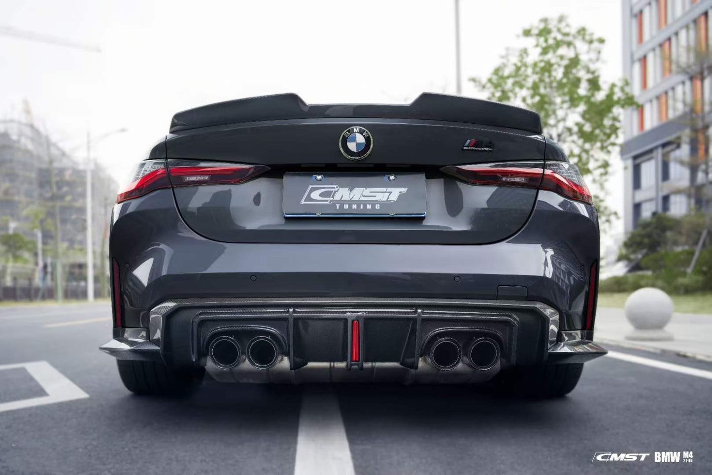 CMST - BMW M4 G82 CARBON FIBRE REAR DIFFUSER - Aero Carbon UK