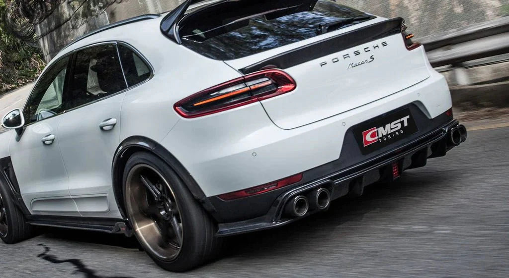 CMST - PORSCHE MACAN CARBON FIBRE REAR DIFFUSER 2015-18 - Aero Carbon UK