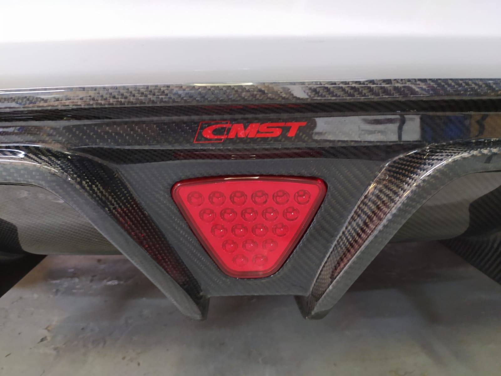 CMST - TESLA MODEL 3 CARBON FIBRE DIFFUSER V2 - Aero Carbon UK