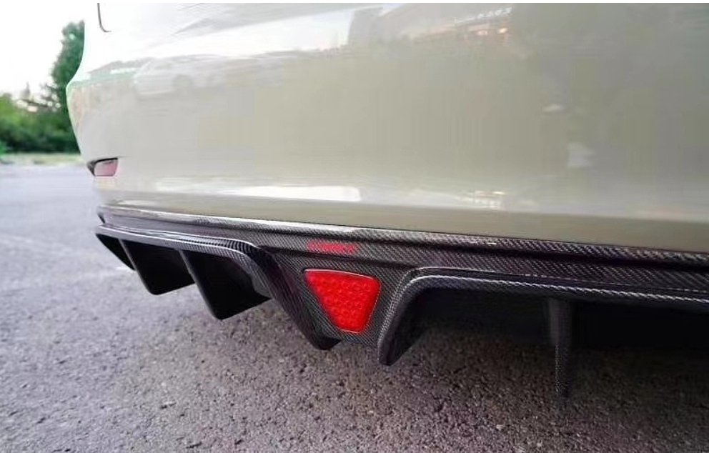 CMST - TESLA MODEL 3 CARBON FIBRE DIFFUSER V2 - Aero Carbon UK