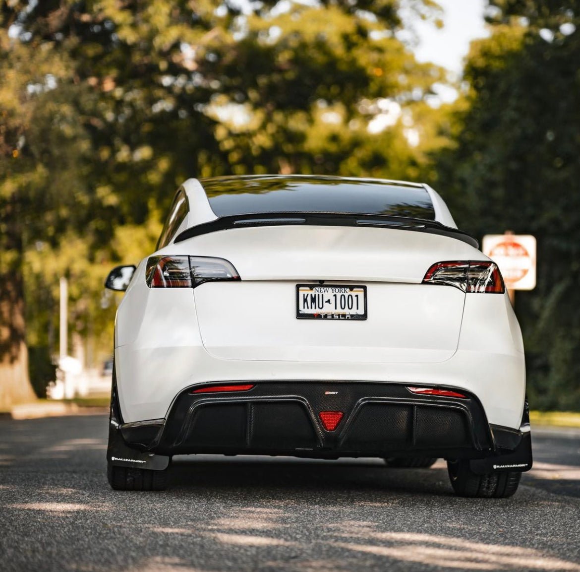 CMST - TESLA MODEL Y CARBON FIBRE DIFFUSER V2 - Aero Carbon UK