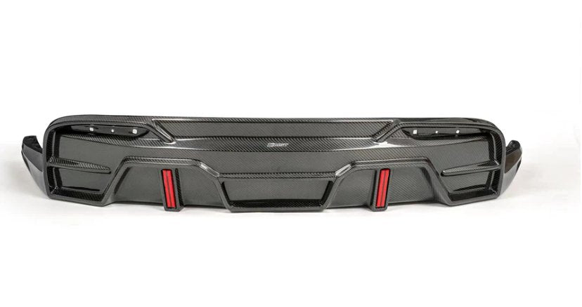 CMST - TESLA MODEL Y CARBON FIBRE REAR DIFFUSER V4 - Aero Carbon UK