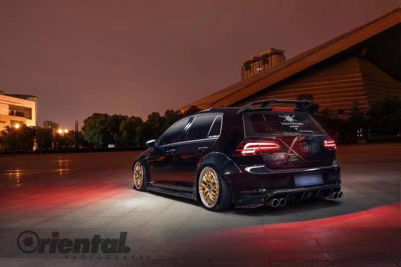 CMST - VOLKSWAGEN GOLF GTI / GOLF R MK7 MK7.5 WIDEBODY WHEEL ARCHES FRP - Aero Carbon UK