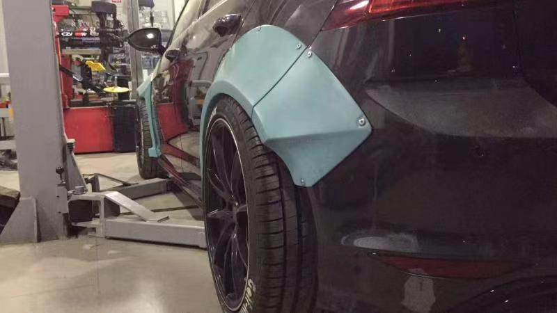 CMST - VOLKSWAGEN GOLF GTI / GOLF R MK7 MK7.5 WIDEBODY WHEEL ARCHES FRP - Aero Carbon UK