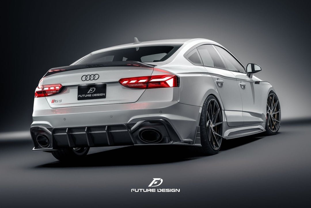 FUTURE DESIGN - AUDI RS5 B9.5 2020+ CARBON FIBRE REAR DIFFUSER - Aero Carbon UK