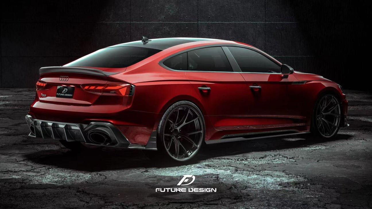 FUTURE DESIGN - AUDI RS5 B9.5 2020+ CARBON FIBRE REAR DIFFUSER - Aero Carbon UK