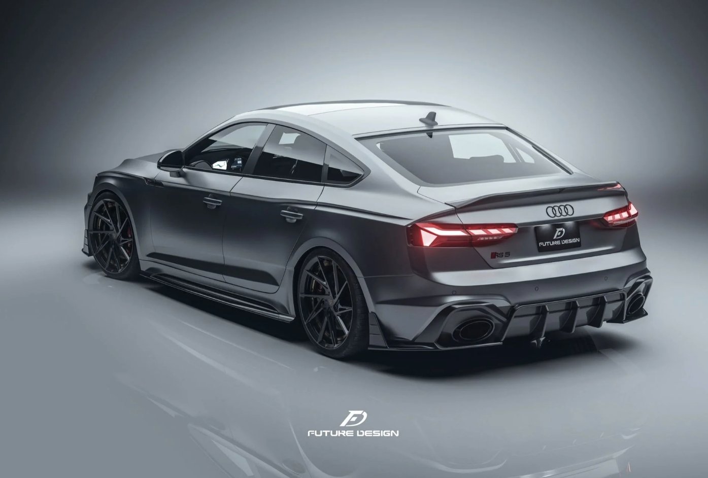 FUTURE DESIGN - AUDI RS5 B9.5 2020+ CARBON FIBRE SIDE SKIRTS - Aero Carbon UK