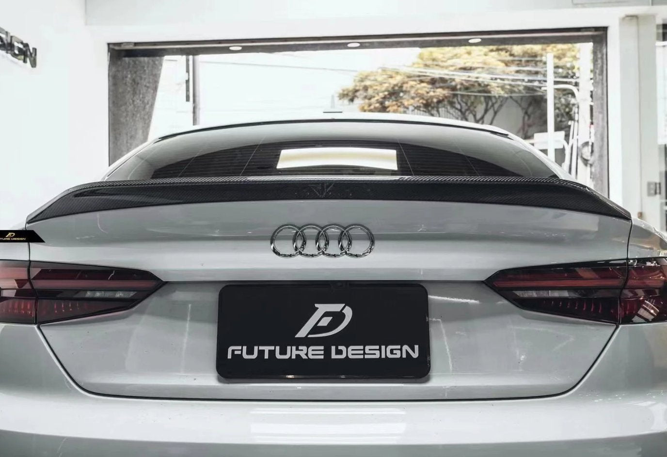 FUTURE DESIGN - AUDI RS5 S5 A5 B9 B9.5 CARBON FIBRE SPOILER - Aero Carbon UK