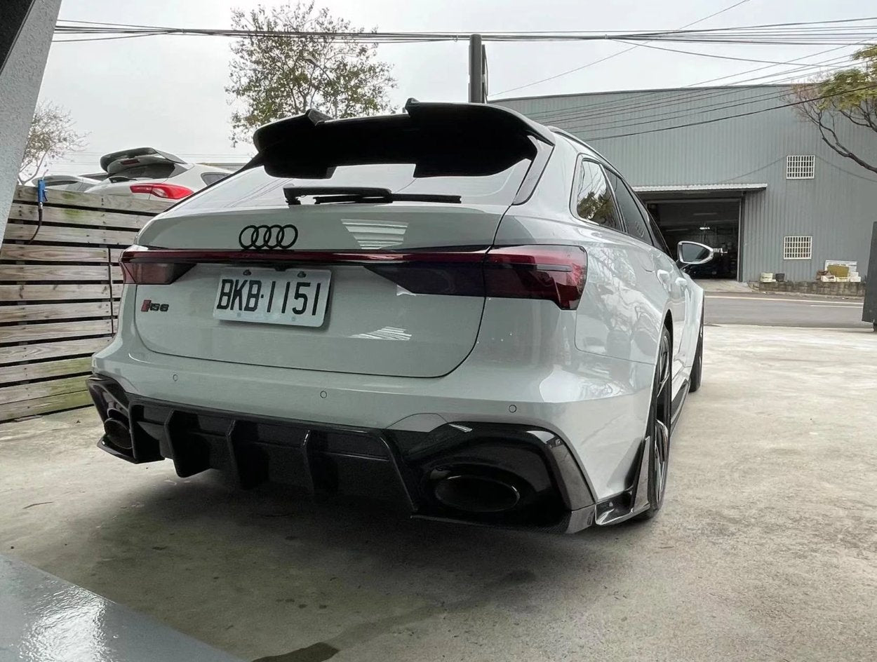 FUTURE DESIGN - AUDI RS6 C8 CARBON FIBRE REAR SPOILER - Aero Carbon UK