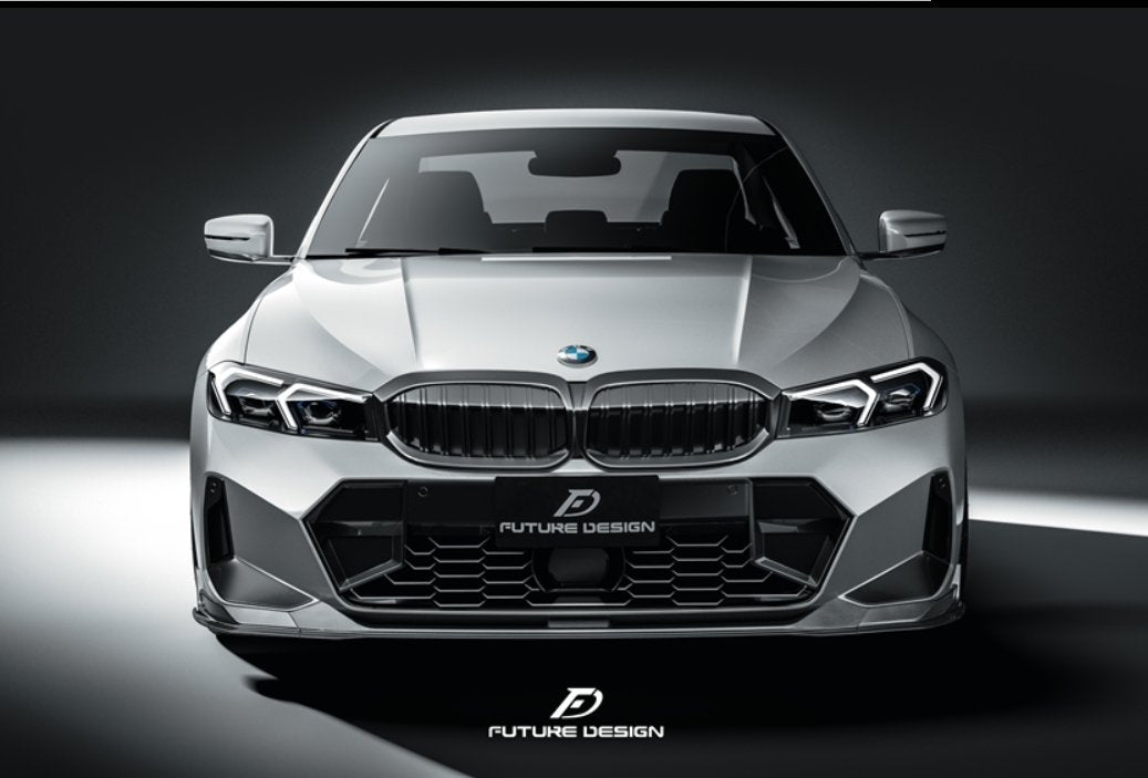 FUTURE DESIGN - BMW 3 SERIES G20 LCI CARBON FIBRE FRONT LIP V2 - Aero Carbon UK