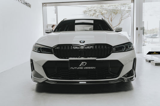 FUTURE DESIGN - BMW G20 3 SERIES LCI 2023+ CARBON FIBRE FRONT LIP - Aero Carbon UK