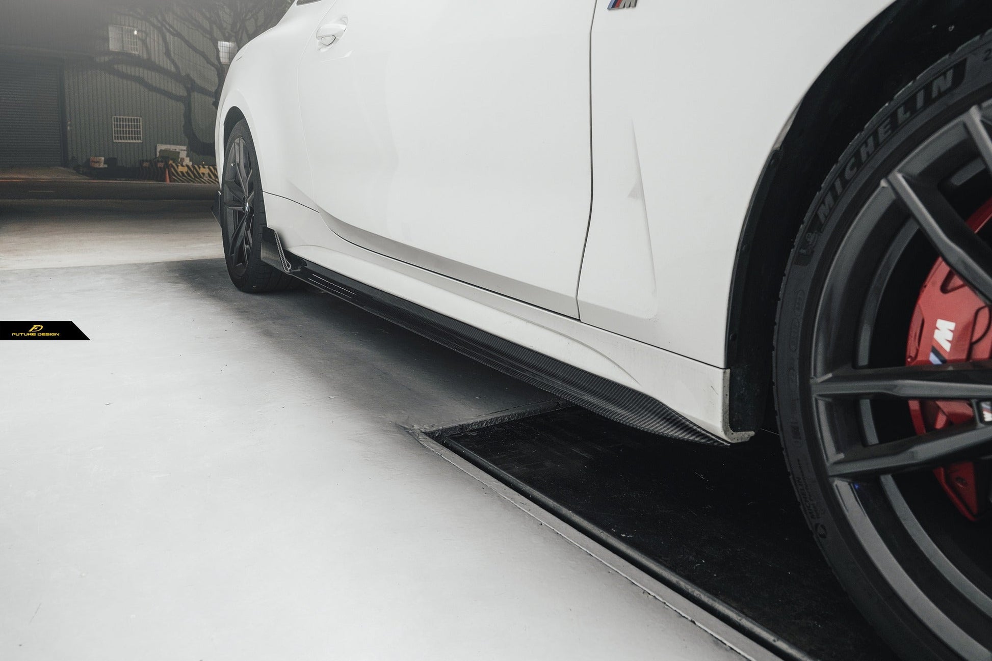 FUTURE DESIGN - BMW G22 4 SERIES CARBON FIBRE SIDE SKIRTS - Aero Carbon UK