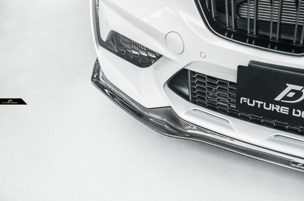 FUTURE DESIGN - BMW M2C F87 DRY CARBON FIBRE FRONT LIP V2 - Aero Carbon UK