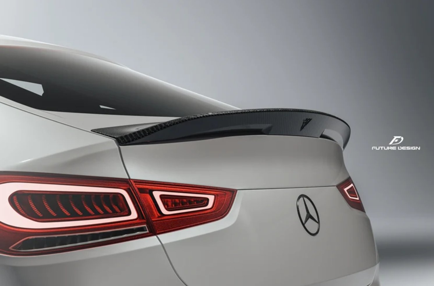 FUTURE DESIGN - MERCEDES GLE COUPE W167 CARBON FIBRE SPOILER - Aero Carbon UK