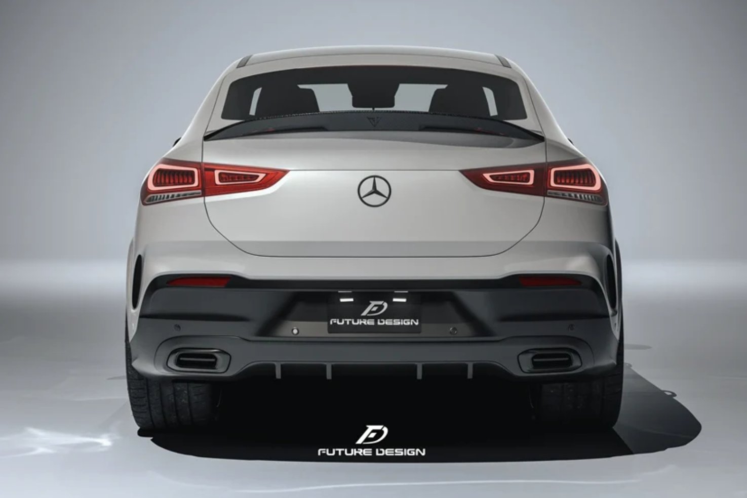 FUTURE DESIGN - MERCEDES GLE COUPE W167 CARBON FIBRE SPOILER - Aero Carbon UK