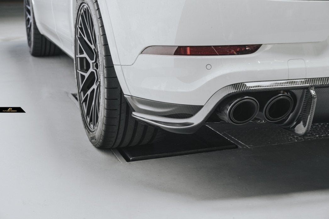 FUTURE DESIGN - PORSCHE CAYENNE COUPE DRY CARBON FIBRE REAR DIFFUSER - Aero Carbon UK