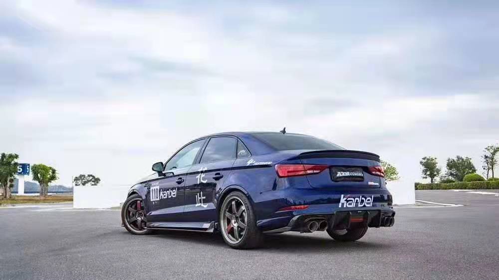 KARBEL - AUDI A3 S-LINE / S3 8V CARBON FIBRE DIFFUSER - Aero Carbon UK