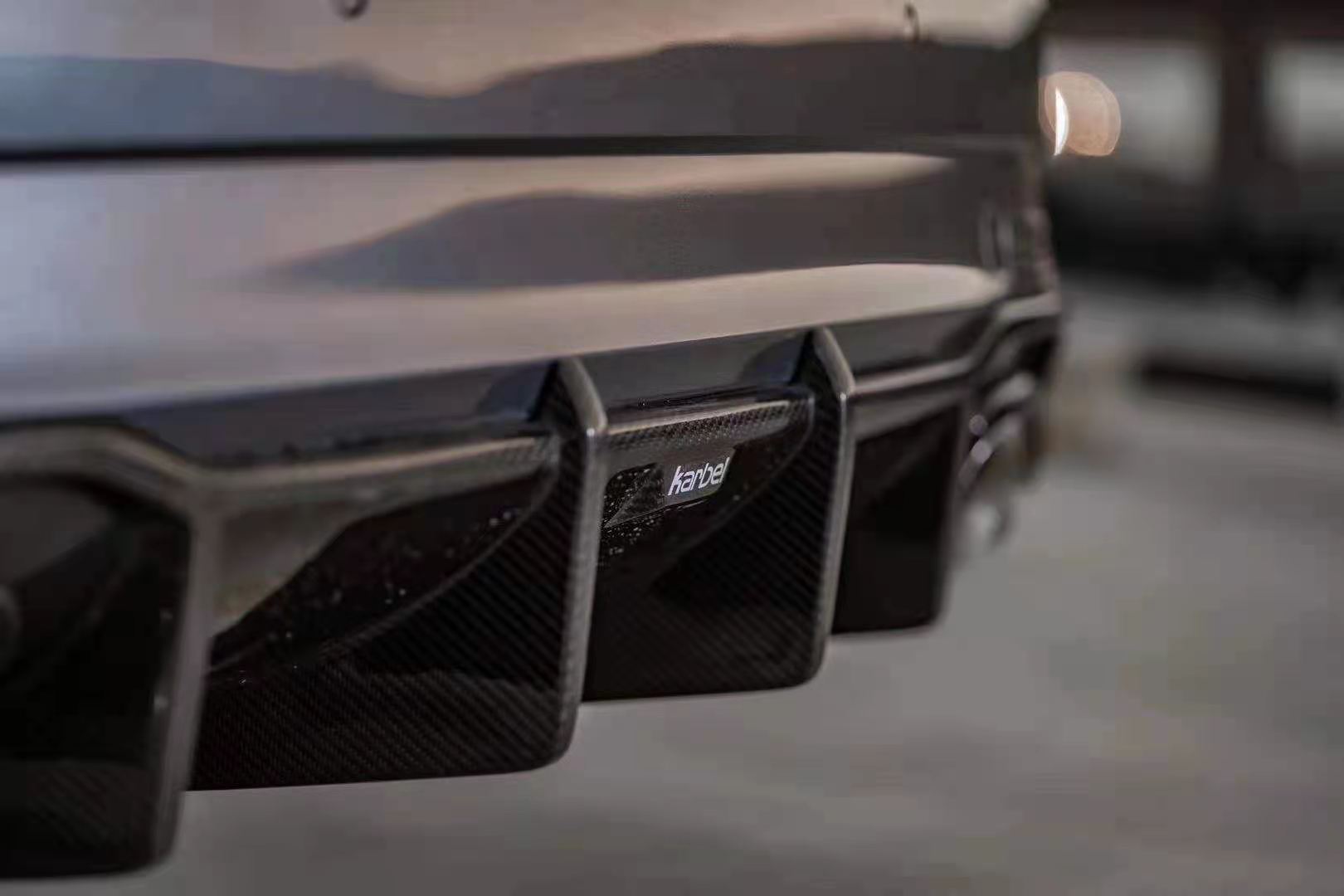 KARBEL - AUDI A3 S-LINE / S3 8V CARBON FIBRE DIFFUSER - Aero Carbon UK